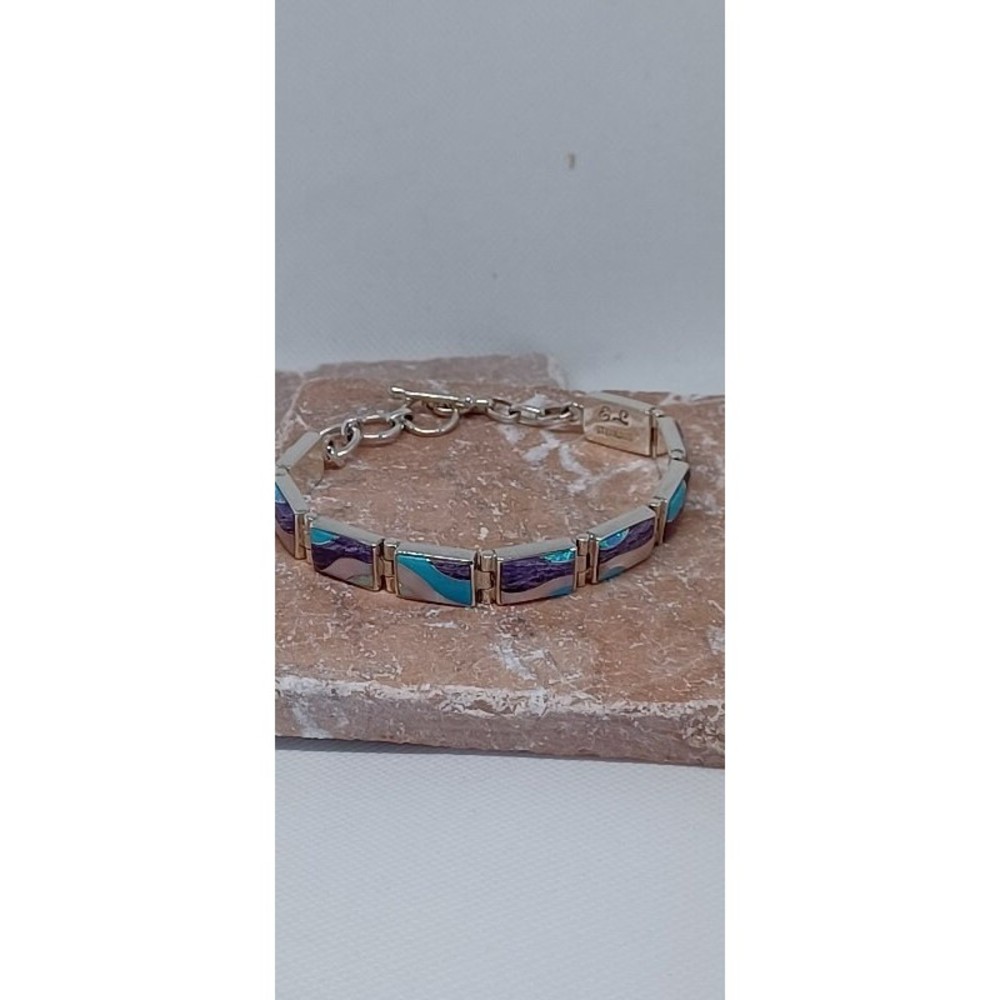 Sugilite Sterling Silver Bracelet Ed Lohman